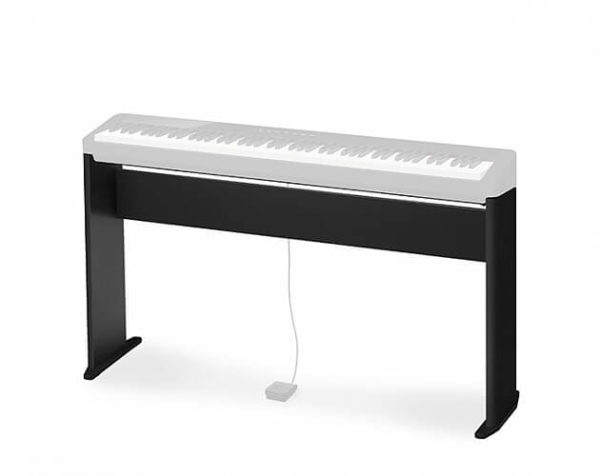 CASIO CS-68PBK - фирменная деревянная стойка для компактных цифровых фортепиано серии CASIO Privia PX-S, цвет черный Артикул УТ000000984