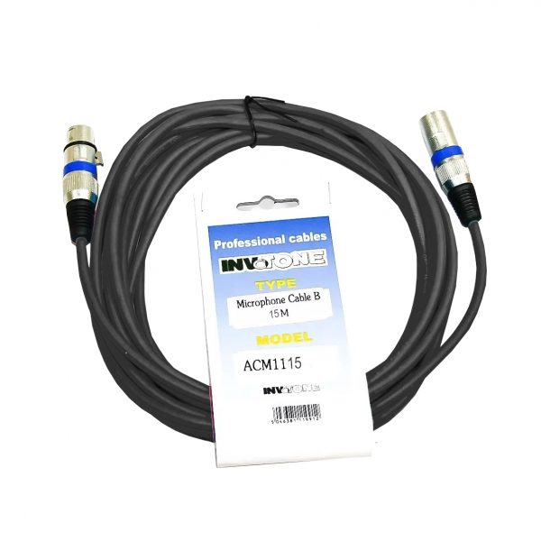 INVOTONE ACM1115/BK - микрофонный кабель