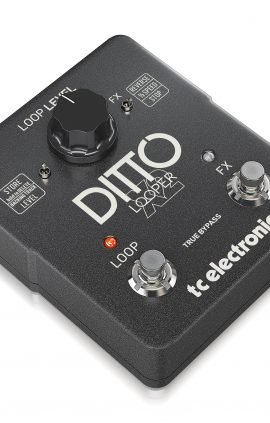 TC ELECTRONIC DITTO X2 LOOPER - педаль стерео лупера с эффектами "реверс" и "замедление" Артикул 454268