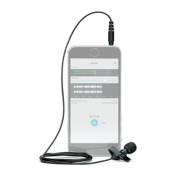 SHURE MOTIV MVL - конденсаторный петличный микрофон для записи на мобильный телефон или планшетный к Артикул 454382