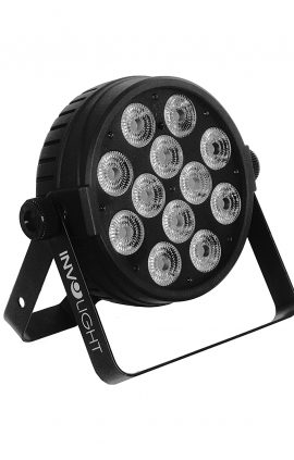INVOLIGHT LEDPAR12HEX - светодиодный прожектор  RGBWA+UV 12шт. DMX-512