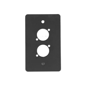 PROEL WPTS2XBK - Настенная пластина 70x114 мм - для крепления 2-х XLR-Speakon