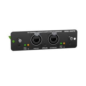 BEHRINGER WING-DANTE - карта DANTE для цифрового микшерного пульта Behringer WING