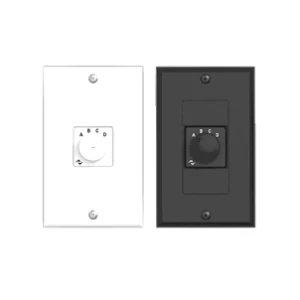 POWERSOFT WMP SELECTOR DECORA BK+WH - настен. контроллер управ-я зонами