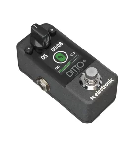 TC ELECTRONIC DITTO+ LOOPER - гитарный лупер с цветным дисплеем и внутренней памятью Артикул 455090