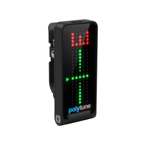 TC ELECTRONIC POLYTUNE CLIP BLACK - полифонический гитарный тюнер-прищепка