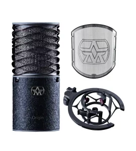 ASTON MICROPHONES ORIGIN BLACK BUNDLE - студийный конденсаторный микрофон