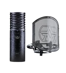 ASTON MICROPHONES SPIRIT BLACK BUNDLE - студийный конденсаторный микрофон