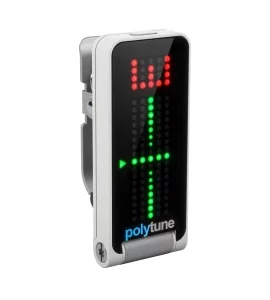 TC ELECTRONIC POLYTUNE CLIP - полифонический гитарный тюнер-прищепка