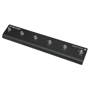 TC HELICON SWITCH-6 - Футсвитч с 6 переключателями для вокальных/гитарных процессоров TC HELICON Артикул 455210