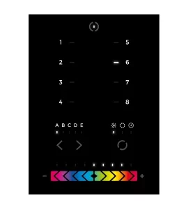 NICOLAUDIE ARCHITECTURAL STICK-KE2 - настенный сенсорный DMX контроллер