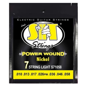 SIT STRINGS S71058 - струны для 7-ми струнной электрогитары