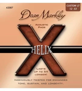 DEAN MARKLEY 2087 Helix HD Acoustic CL PHOS - струны для акустической гитары