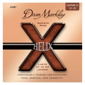 DEAN MARKLEY 2087 Helix HD Acoustic CL PHOS - струны для акустической гитары