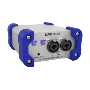 KLARK TEKNIK DN200 V2 - двухканальный активный Di-box с трансформаторной развязкой