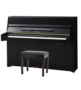 KAWAI K-15E M/PEP Ebony Polish - пианино