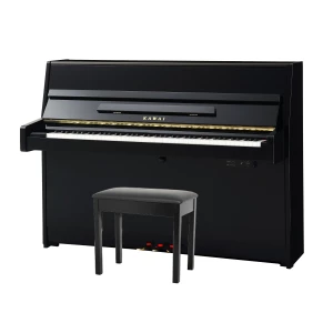 KAWAI K-15E M/PEP Ebony Polish - пианино