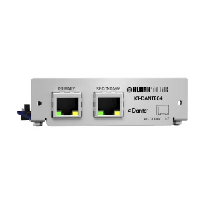 KLARK TEKNIK KT-DANTE64 - плата расширения DANTE Артикул 455637