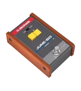 TC ELECTRONIC JUNE-60 V2 - полностью аналоговый стерео хорус для гитар