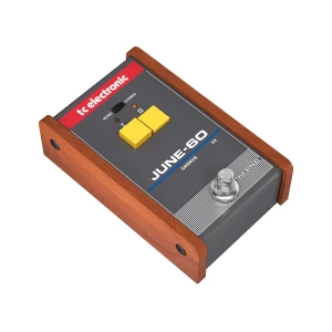 TC ELECTRONIC JUNE-60 V2 - полностью аналоговый стерео хорус для гитар