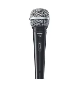 SHURE SV-100 - микрофон динамический вокально речевой с выкл. и кабелем (XLR-6.3ммJACK)