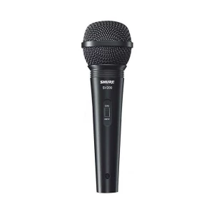 SHURE SV-200 - микрофон динамический вокальный с выкл. и кабелем (XLR-XLR)
